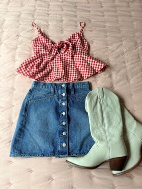 Madewell Denim Mini Skirt - Size 24